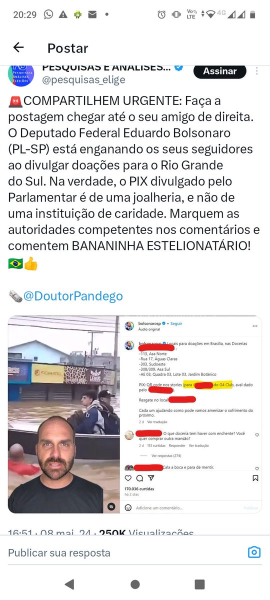 @pesquisas_elige 🚨 #CRIMES #Globonews #CNNBrasil @MPF_PGR @policiafederal @STF_oficial @aniellefranco @mjspgov @Reuters @GloboNews @CNNBrasil @Le_Figaro @nytimes @guardian @lemondefr @TSEjusbr @gilmarmendes @FlavioDino @alexandre @silviolual @TCUoficial @gleisi @ptbrasil @AdvocaciaGeral…