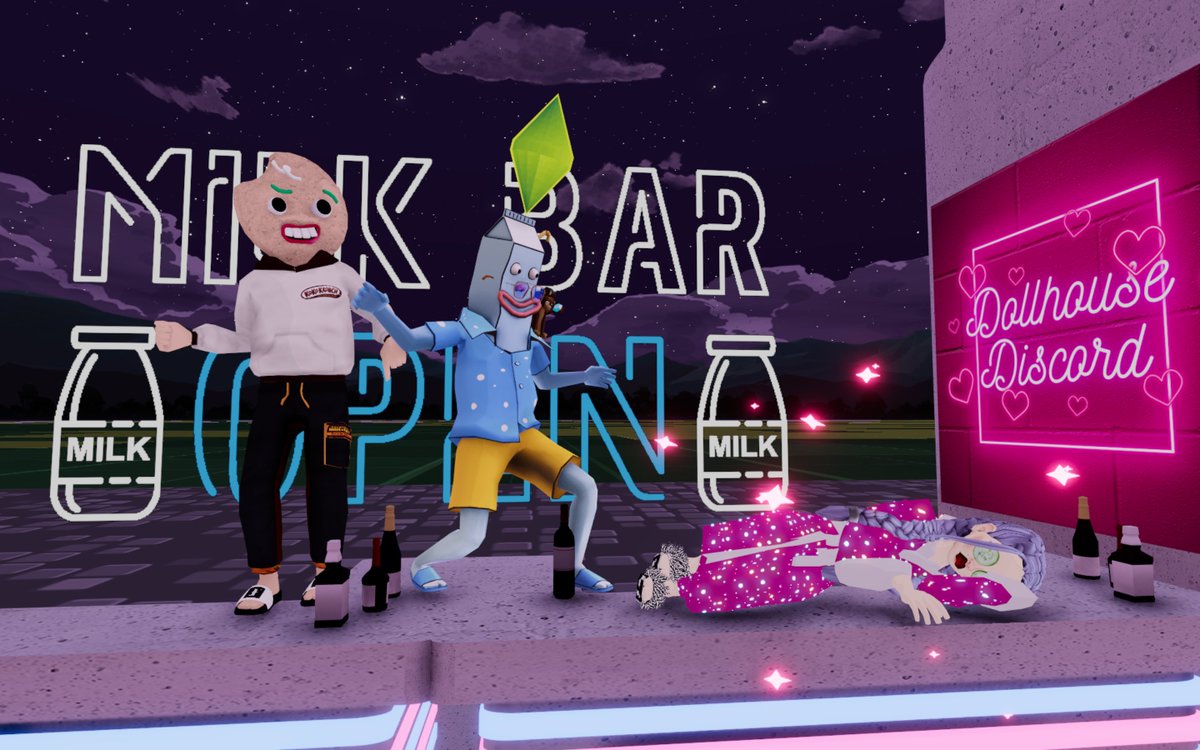 Get out your finest nightgown and join us for a party in the Sleep Realm! 🥛🍪💤🧸

Milk and cookies are already set up at the bar..

📍-100,-100 <a href="/DollhouseDCL/">Dollhouse</a>
🎶<a href="/HENNYWUBS/">𝒽 𝑒 𝓃 𝓃 𝓎</a>

#DCL #DCLfam #Decentraland #Metaverse