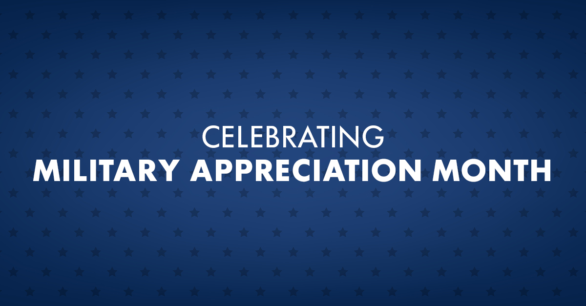 I am proud to join @northropgrumman in celebrating #MilitaryAppreciationMonth!