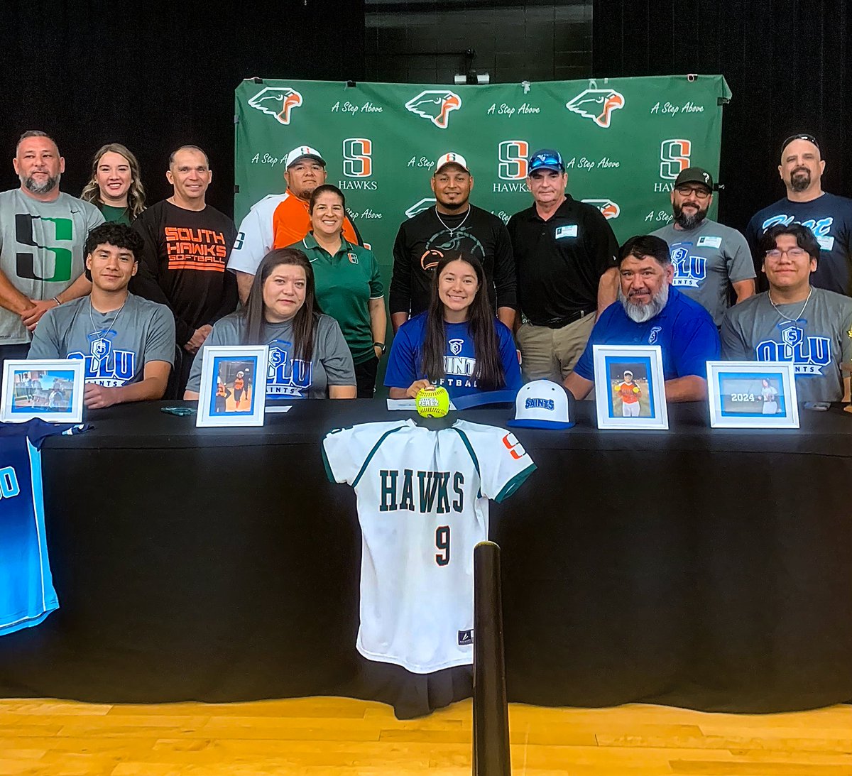 Big Congratulations to Harlingen High School South student-athlete, Yezenia Perez, who just signed her letter of intent to play softball for Our Lady of the Lake University! We wish you the best for next year!