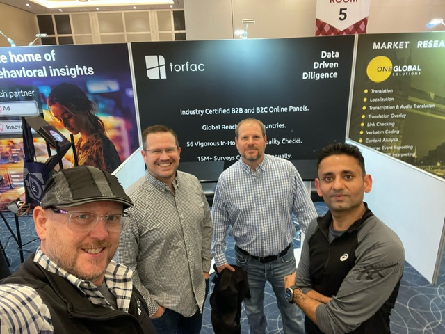 TorfacInc's tweet photo. Exciting news!

We've touched down in London and we're ready for the @QuirksMR Networking Kick-off Mixer in style! and meet our team. As proud Gold Sponsors of the event @TheResearchClub, we're thrilled to connect with fellow researchers and industry experts 

#QuirksNetworking https://t.co/5kObhD4bmO