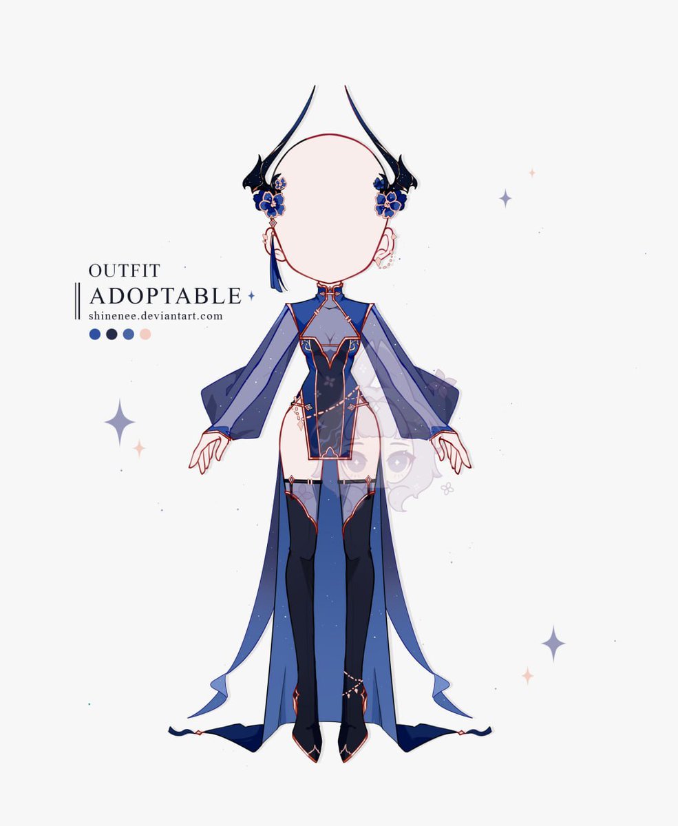 Adopt outfit Set price: $100 You can purchase an outfit using the link below. If you are interested in commercial use, please contact me after purchase 💙