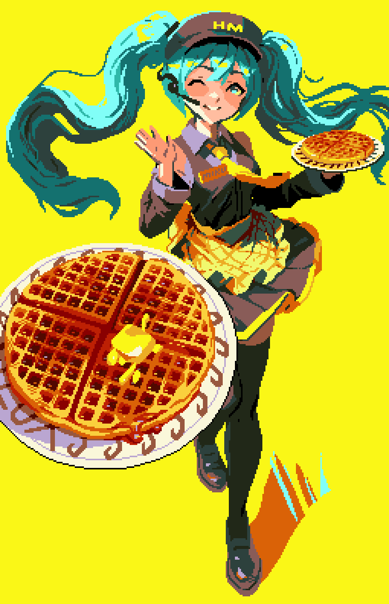 Waffle House Miku