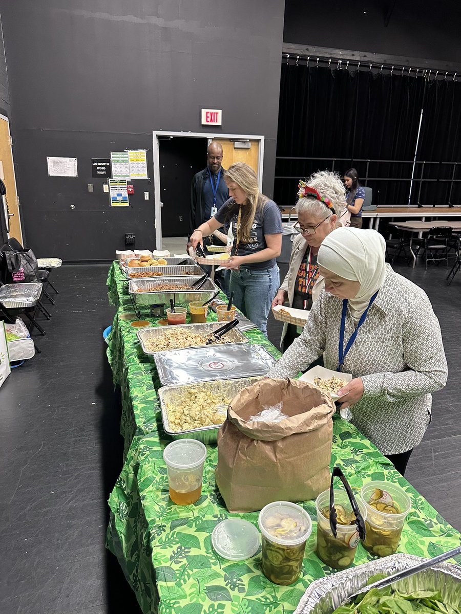 Sloppy Mama’s lunch today to honor our teachers and staff! <a href="/APSKenmore/">Kenmore MS</a>