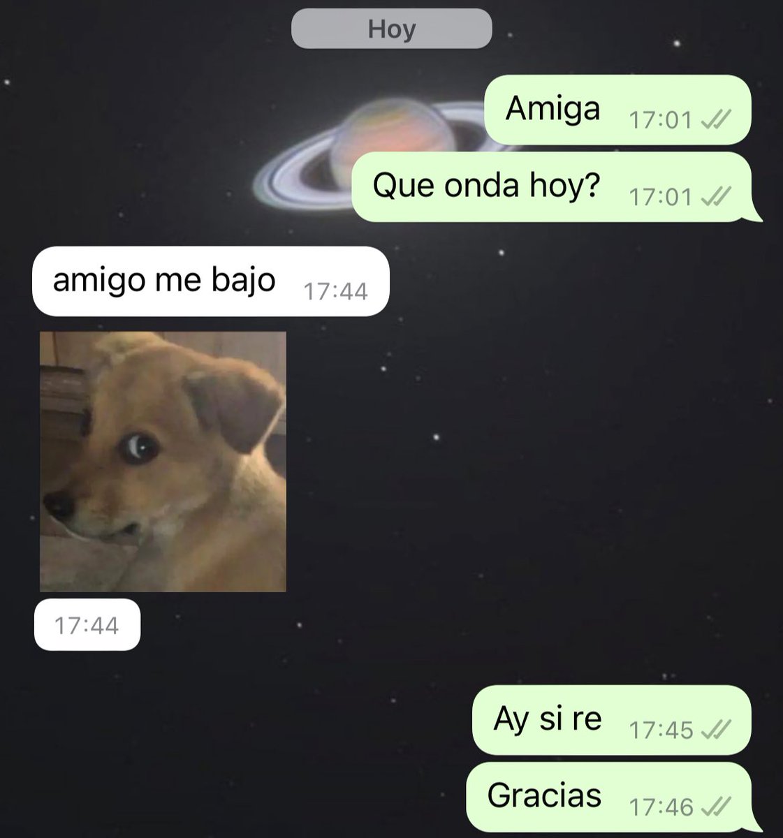 Lo lindo que es coincidir con tus amigos no tiene precio