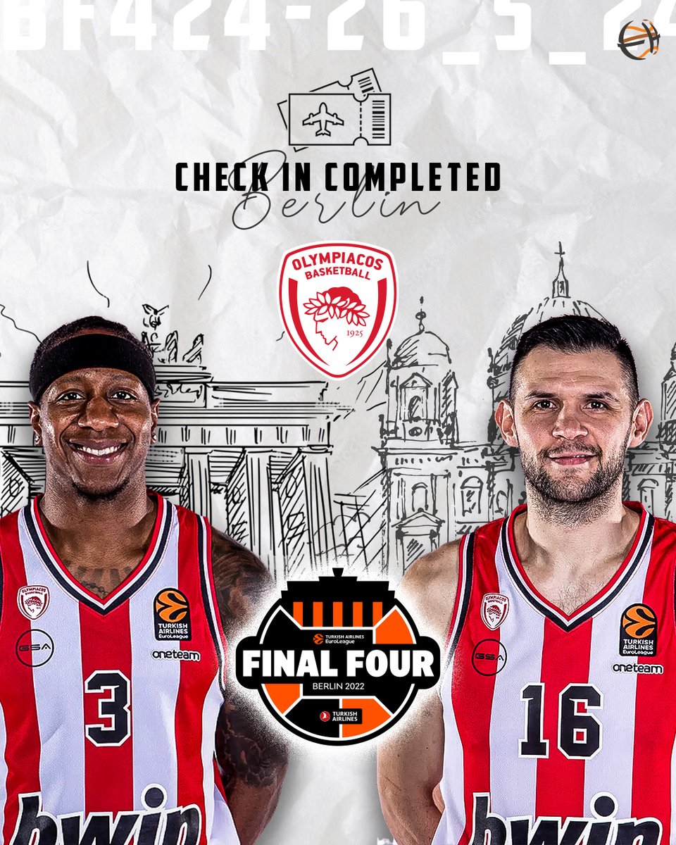 🔴🇬🇷 OLYMPIACOS WINS GAME 5 AND TAKES THE LAST TICKET FOR THE FINAL FOUR IN BERLIN!
