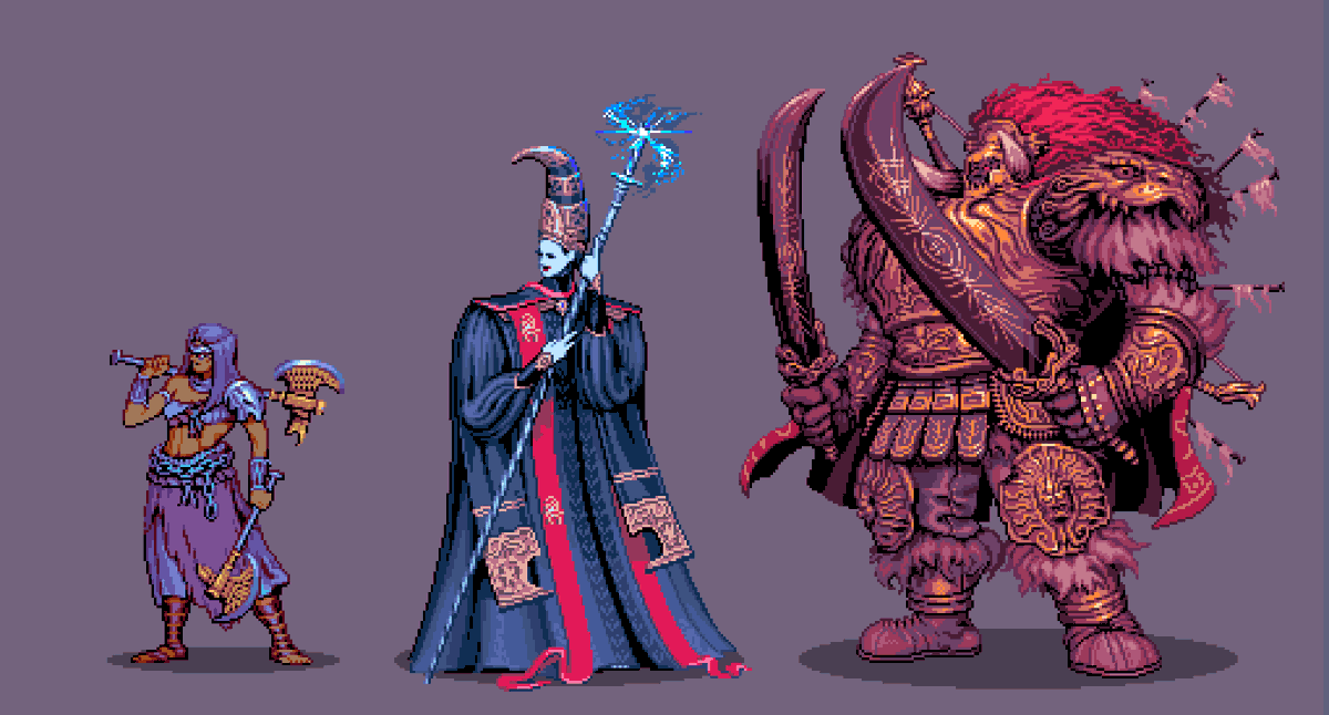 more elden ring fighterZ. Had to shrink Radahn to fit the other sprites. And I KNOW he's missing his little horse, anyone who points this out will be instantly banned, unbanned, then banned again, so don't even think about it!!