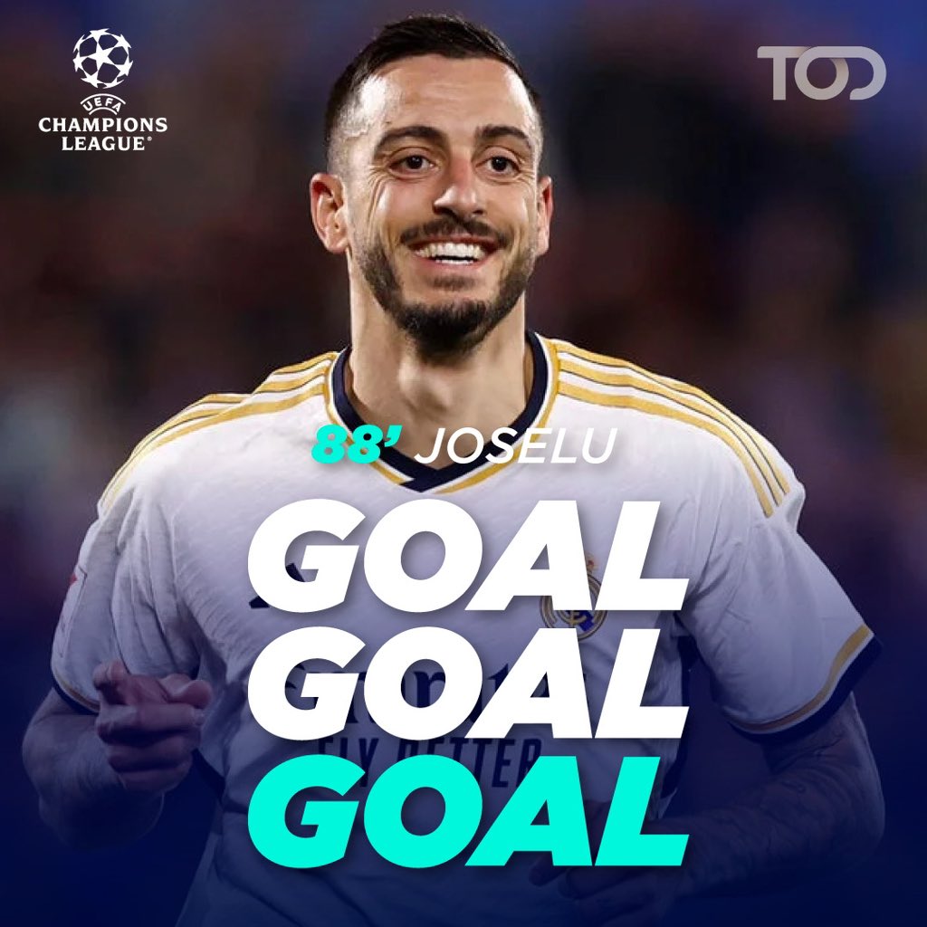 tod_tv's tweet image. Joselu levels the score! Game on as the match is now tied! #Joselu #Equalizer