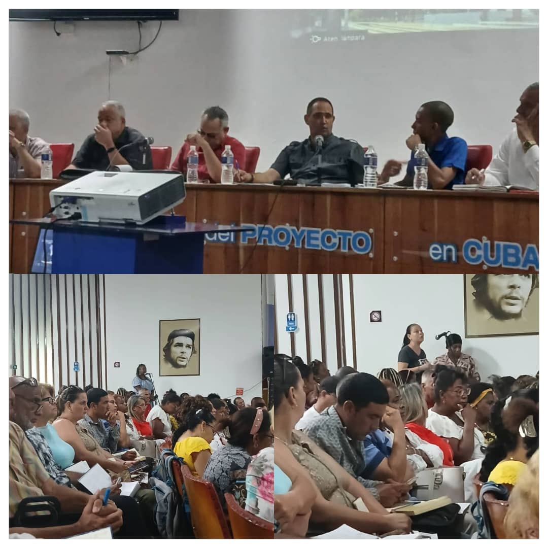 Intercambiamos con cuadros políticos y administrativos en el municipio de Playa, temas vinculados con la batalla política y económica #SiSePuede. #LaHabanaDeTodos #LaHabanaViveEnMí