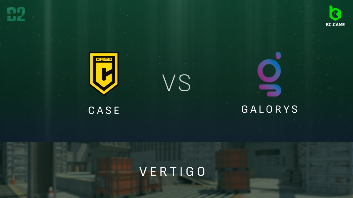 Preparado? Então vamo pro server! ⚔️ @CaseEsports vs @galorysgg 🗺️ Vertigo 📺 twitch.tv/Dust2BR #LigaBCGame