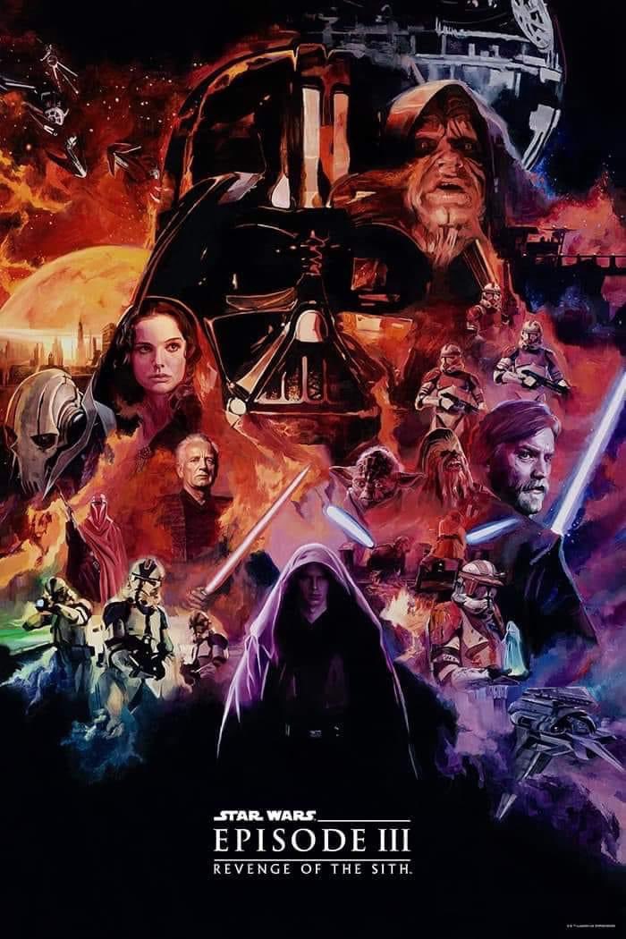 “Order can turn to chaos… as it did when I was born.” - Luke Skywalker #StarWars #RevengeOfTheSith #ThankTheMaker #GeorgeLucas #EpIII