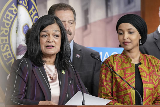 'Progressive Democrats rally around Ilhan Omar in face of ‘Islamophobic’ censure resolution'!!  Democrats are rallying around 'Squad' member Rep. Ilhan Omar who is facing a censure resolution that accuses her of antisemitic remarks, with many calling the effort 'Islamophobic'!!!!
