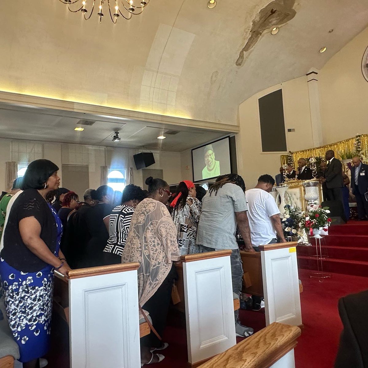 Saying my final remarks and the closing prayer today at the homegoing service for Frank Tyson. Frank was a 53 year old Black man of Canton, Ohio who died after repeatedly telling police, “I can’t breathe.” The body camera footage that has been released shows a Canton police…