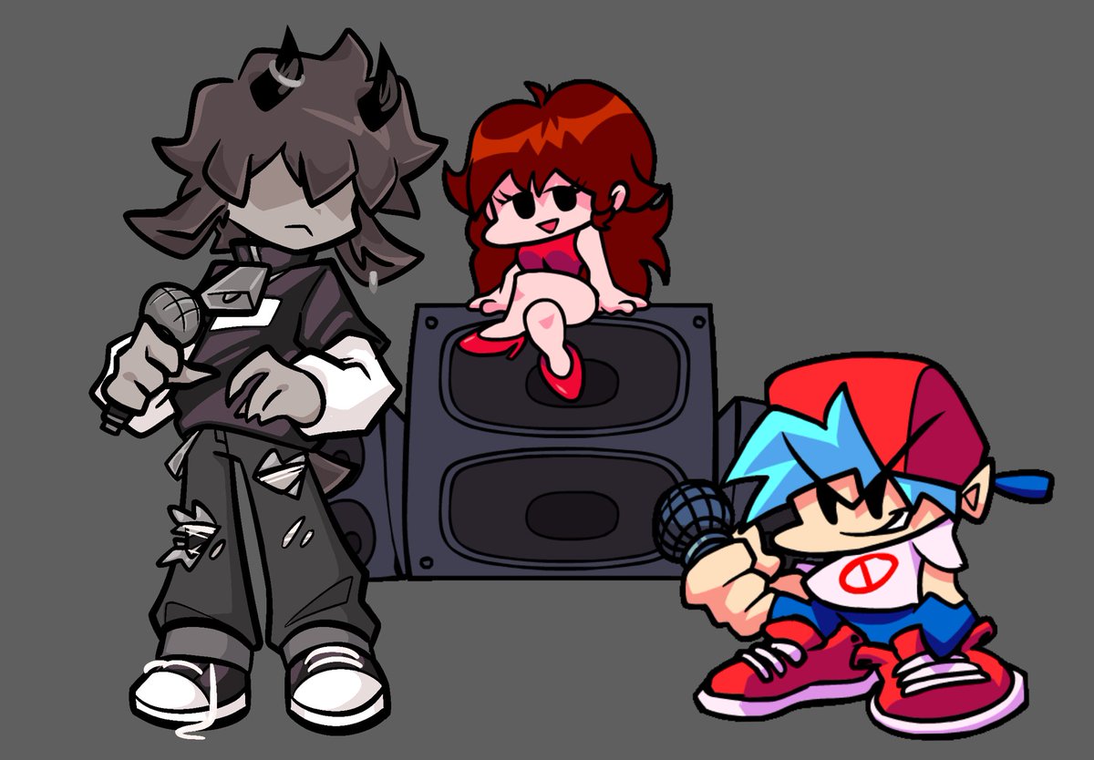 CirqueMeilano_'s tweet photo. While im here i wanna show off my drawings for a silly mod idea BECAUSE @_Tekiii0 ‘s SONA JUST— FITS TOO PERFECTLY NOT TO BE A MOD 

// #FNF #fridaynighfunkin #fridaynightfunkinmod  // https://t.co/FVYXSXiUIw