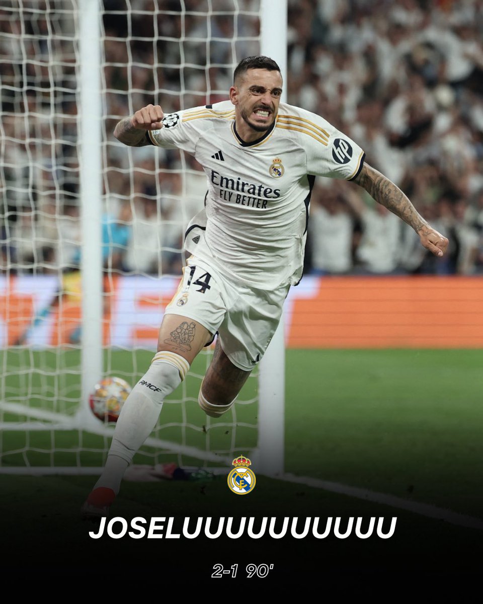 👑 LE FOOTBALL EST AU REAL MADRID !!! JOSELU CLIMATISE LE BAYERN MUNICH EN 2 MINUTES !!! 

C’EST COMPLÈTEMENT FOUUUUU
#RMAFCB