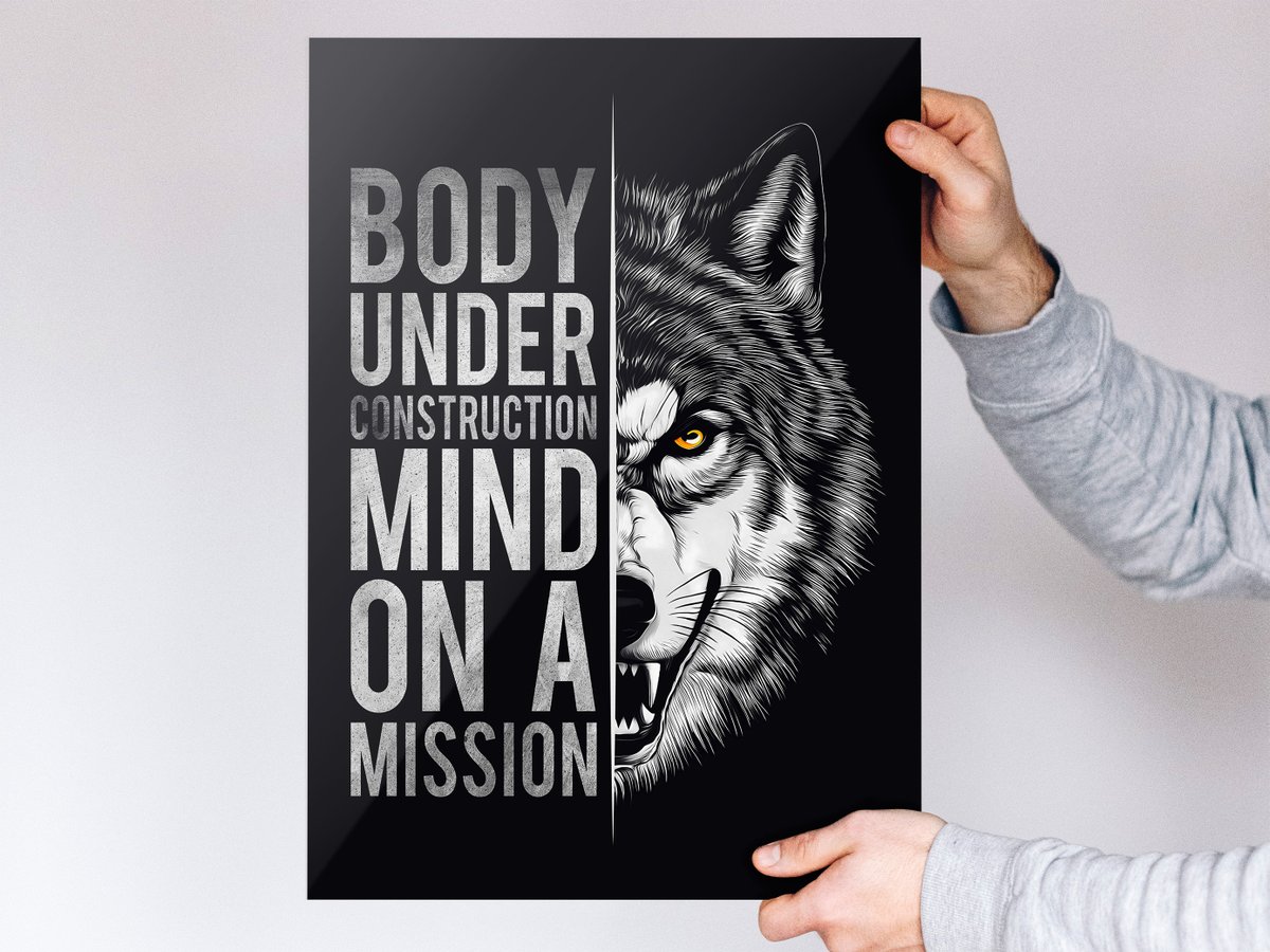 Metal Poster ⬇️
displate.com/displate/73124…

More ⬇️
displate.com/jcdesignerusa?…

#wolf #redbubble #MotivationalQuotes #InspirationalQuotes #Bodybuilders #workout #gym #inspiration #quoteoftheday #Mindset #motivational #animals #art #WildWednesday #interiordesign #interiordecor #poster