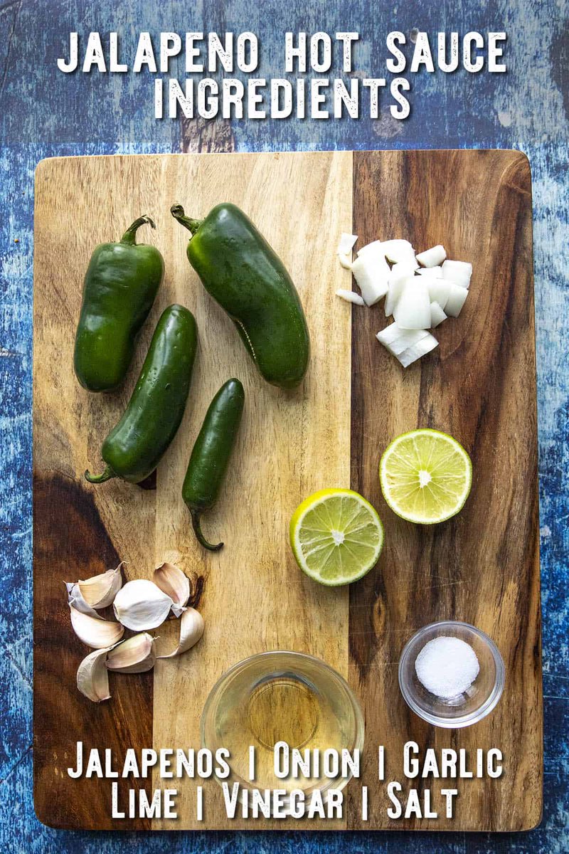 RECIPE⬇️
chilipeppermadness.com/recipes/jalape…

NEW RECIPE! This jalapeno hot sauce is bright and citrusy, made with fresh jalapenos and lime juice, perfect for drizzling over your favorite foods, easy to make with only 6 ingredients. 🌶️