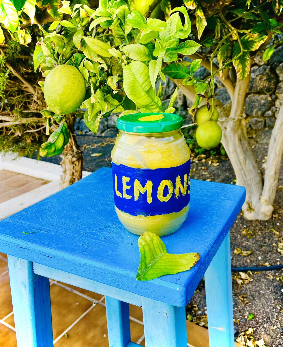 CasaTelescopio's tweet photo. Homemade Homegrown preserved Lemons …#lanzarotelife https://t.co/NiSW4TnkSO
