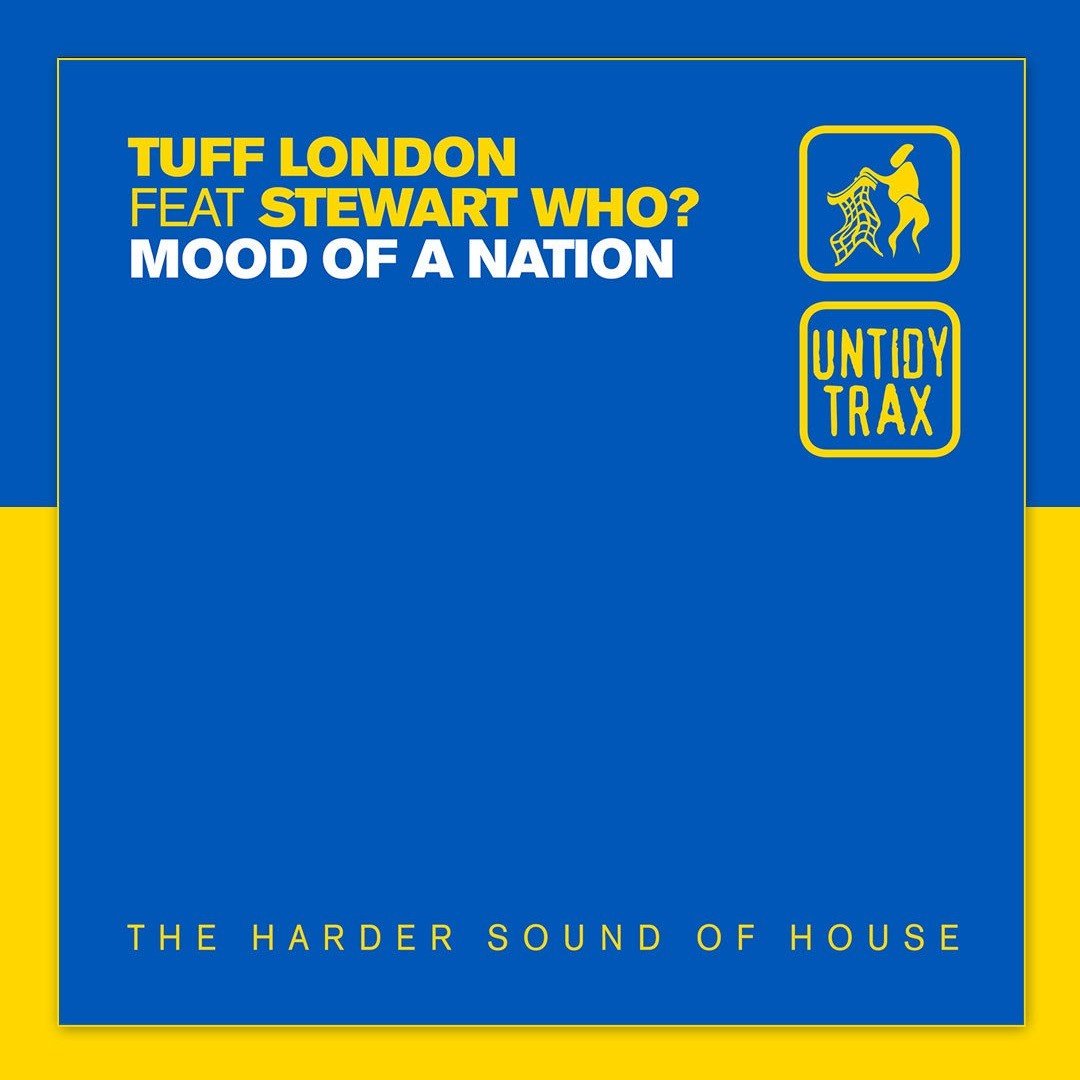 This time last year, Mood of a Nation came out on Tidy Trax. A collab with the Tuff London boys. Wrote & recorded it in lockdown, while climbing the walls with unhinged mania. 'I wanna get on it. Wanna be free. Vogueing to disco. Gurning on E' LOL #MoodOfANation