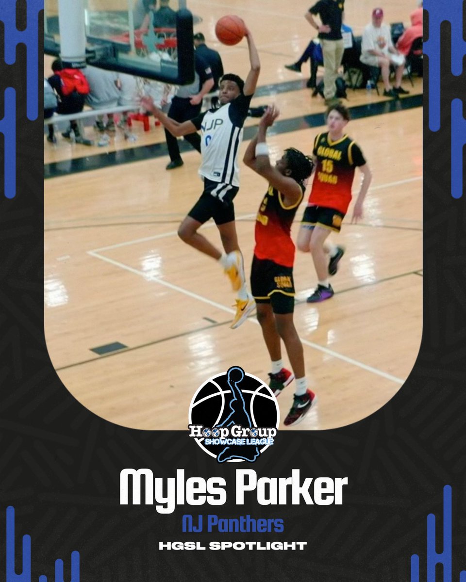 🚨@HGSL_HoopGroup Spotlight Myles Parker is making NOISE this Spring for NJ Panthers. 6’7 high academic wing just picked up his first offer, can’t miss prospect for Ivy/Patriot schools, coaches can see Myles @TheHoopGroup Southern Jam Fest May 17-19.