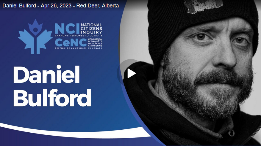 Daniel Bulford describes his experience with RCMP administration as the COVID vaccines were rolled out and then made a mandatory condition for continued employment. He also describes events at the Freedom Convoy from a non-serving police officer’s perspective. Watch the video…