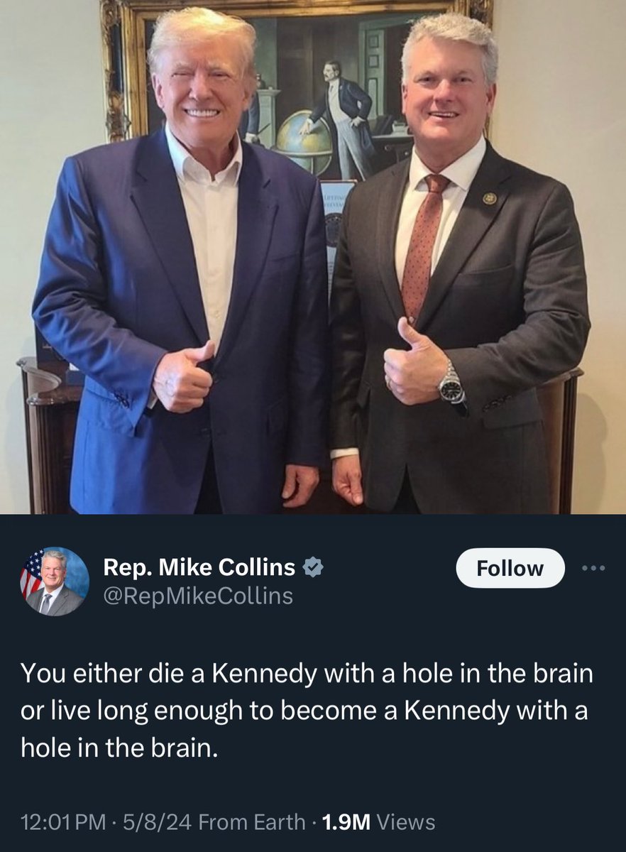 Aren’t you proud of our MAGA congressman!? Classy people!