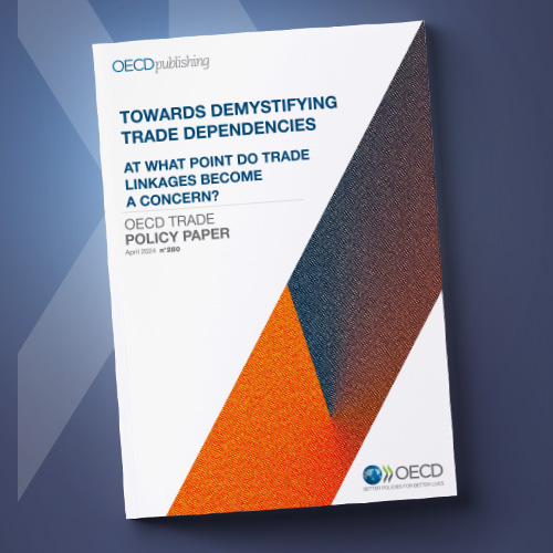 Mining and quarrying are the industries most exposed to trade shocks. Read more about how reduced trade between #OECD and MNOE countries affect the wider economy of OECD countries. 🔗oe.cd/il/5vL