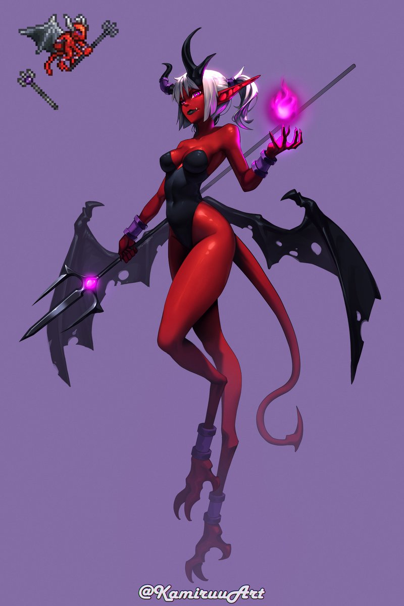 Red Devil 😈 (rule 63)

#Terraria