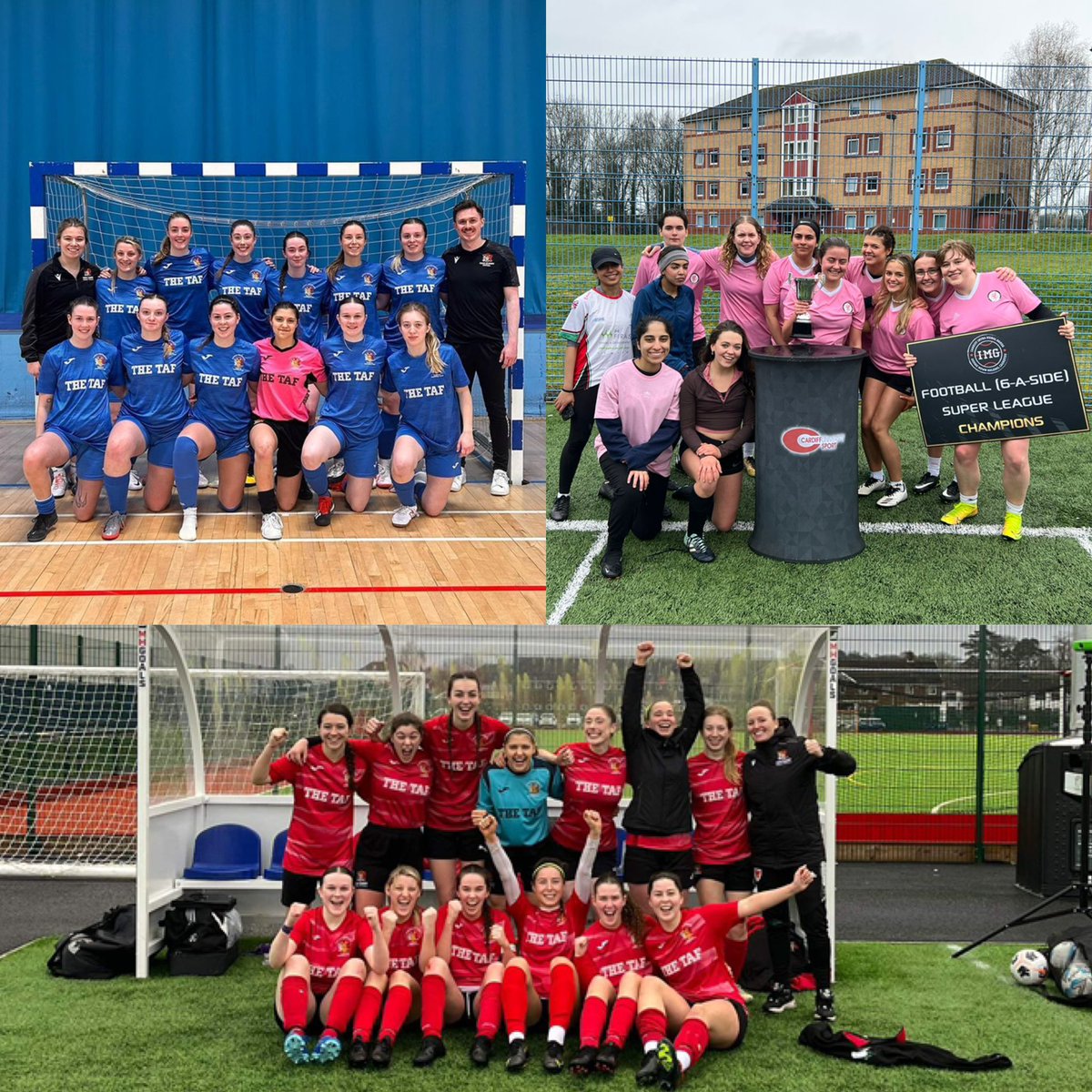 ✨ 𝐂𝐥𝐮𝐛 𝐨𝐟 𝐭𝐡𝐞 𝐘𝐞𝐚𝐫 ✨ The @CardiffAU Club of the Year is awarded to Cardiff University Ladies’ Football & Futsal Club for an excellent year on and off the pitch/court! Da iawn @CULF_ you are incredible! 🎉⚽️❤️🖤 #TeamCardiff #CardiffAUAwards2024