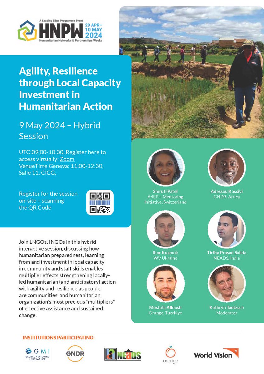 #HNPW #humanitarian #Agility, #Resilience requires #local #leadership to be #sustainable - so where is #capacity #investment for #first #responders ? <a href="/UNOCHA/">UN Humanitarian</a> <a href="/globalnetworkdr/">GNDR</a> <a href="/SmrutiPatel11/">Smruti Patel</a> <a href="/neadsjorhat/">NEADS-North East Affected Area Development Society</a> <a href="/orangengo/">きゅう</a> <a href="/WorldVisionUN/">WorldVisionUN</a>