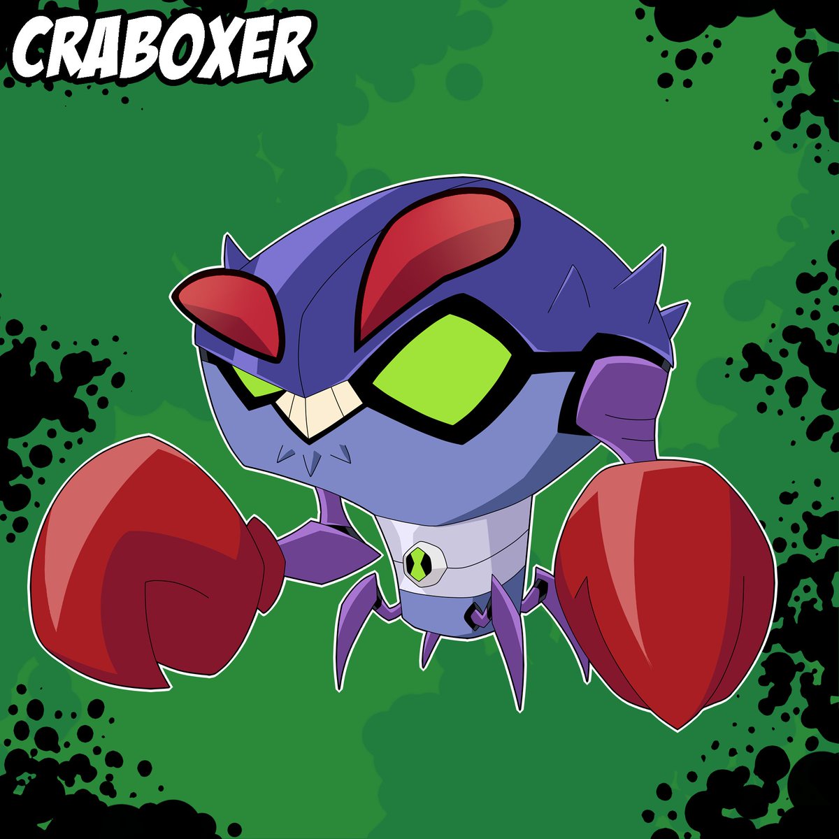 Use the muscles, not the brain!! 💪💪

Craboxer is the DNA sample of a Musculacrustacean

Brainstorm's sister species! Craboxer uses its electricity to stimulate and develop muscles instead of the brain. One of the strongest punches in the galaxy!!

#Ben10 #Ben10Art #Ben10fanart