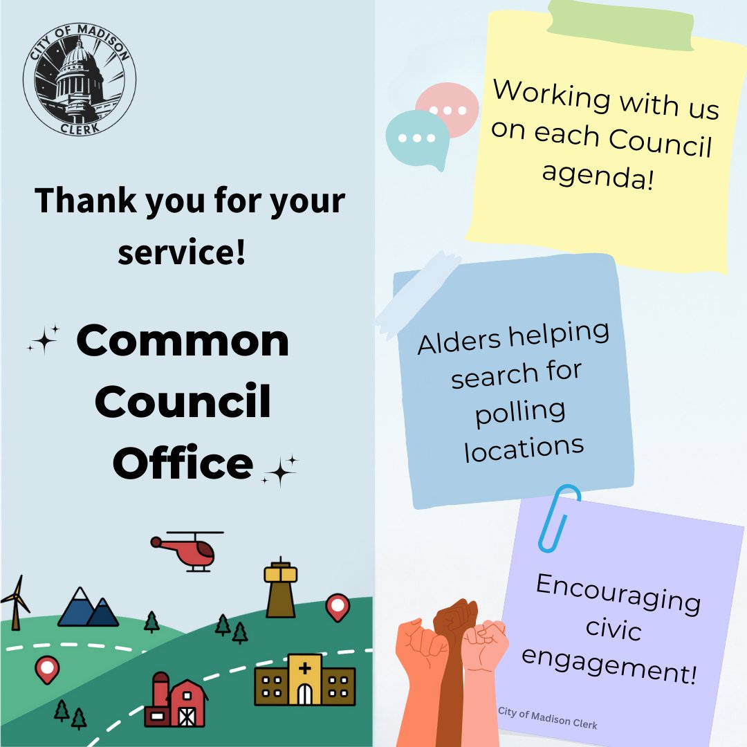Public service isn't just a job, it's an adventure! Thank you to all the fearless adventurers out there navigating the twists and turns of serving the public. @madisonparkswi @madisonengr @cityofmadison @madcitycouncil #PublicServiceAppreciationWeek