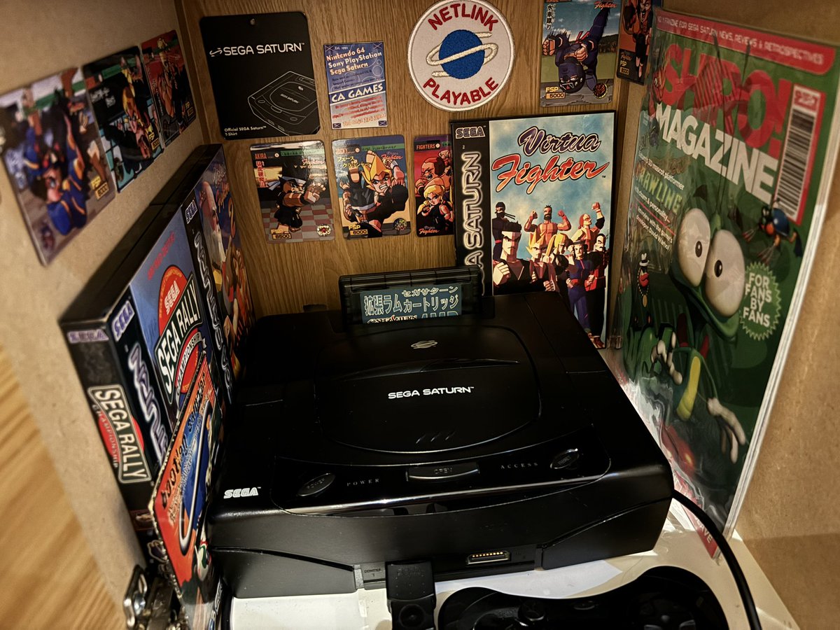 The Sega Saturn is many things to me.

My first Sega console. Virtua Fighter in the home. Sharing experiences with Sam. Making new friends across the Atlantic. Building a community. Collaborations. And most of all … it’s the games.

You MUST play Sega Saturn. #ChangeTheNarrative