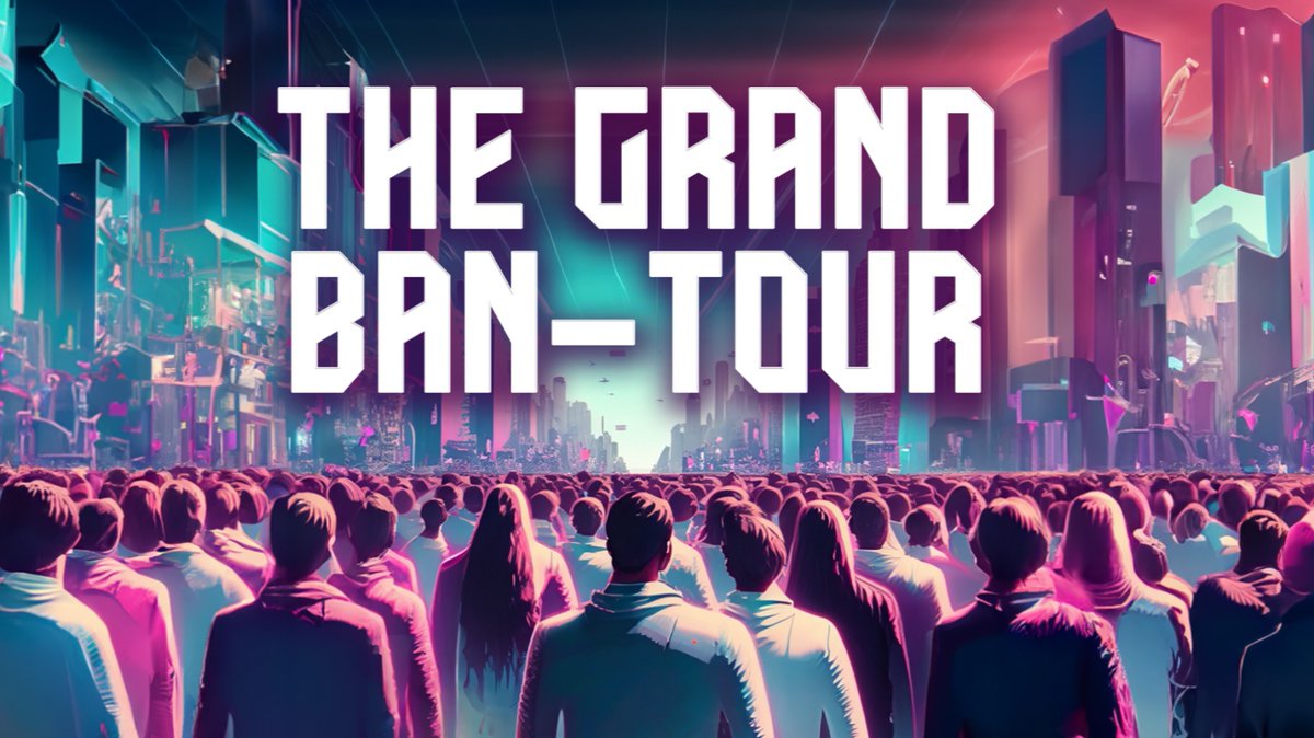 If you're new to Banter, or VR, come along to our Grand Ban-tour! See all the sights, and get weird with us!😀

📅 EVERY MONDAY
📍  BANTERVR

Keep up with all Banter events here: sidequestvr.com/app/10831/bant… 

 #BanterVR #SideQuestVR #SocialVR #Quest #PICO4 #PCVR #VRGame