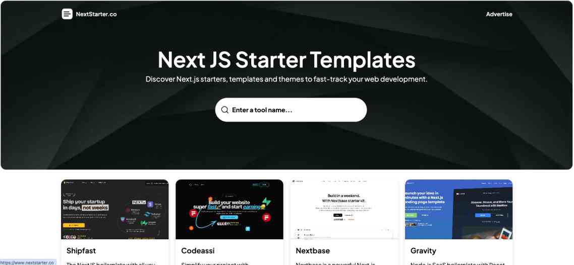 Side project showcase - check out NextStarter.co - Discover Next.js starters, templates and themes to fast-track your web developme - sideprojectors.com/project/42367?… @sideprojectors #sideproject #makers #entrepreneur #nextstarterco