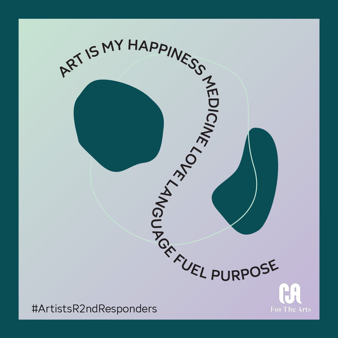 Stanford University is the first major educational institution to offer art prescriptions through Vaden Health Services and Art Pharmacy. We are building a future where arts are on prescription and artists are legitimized as second responders. #ArtistsR2ndResponders