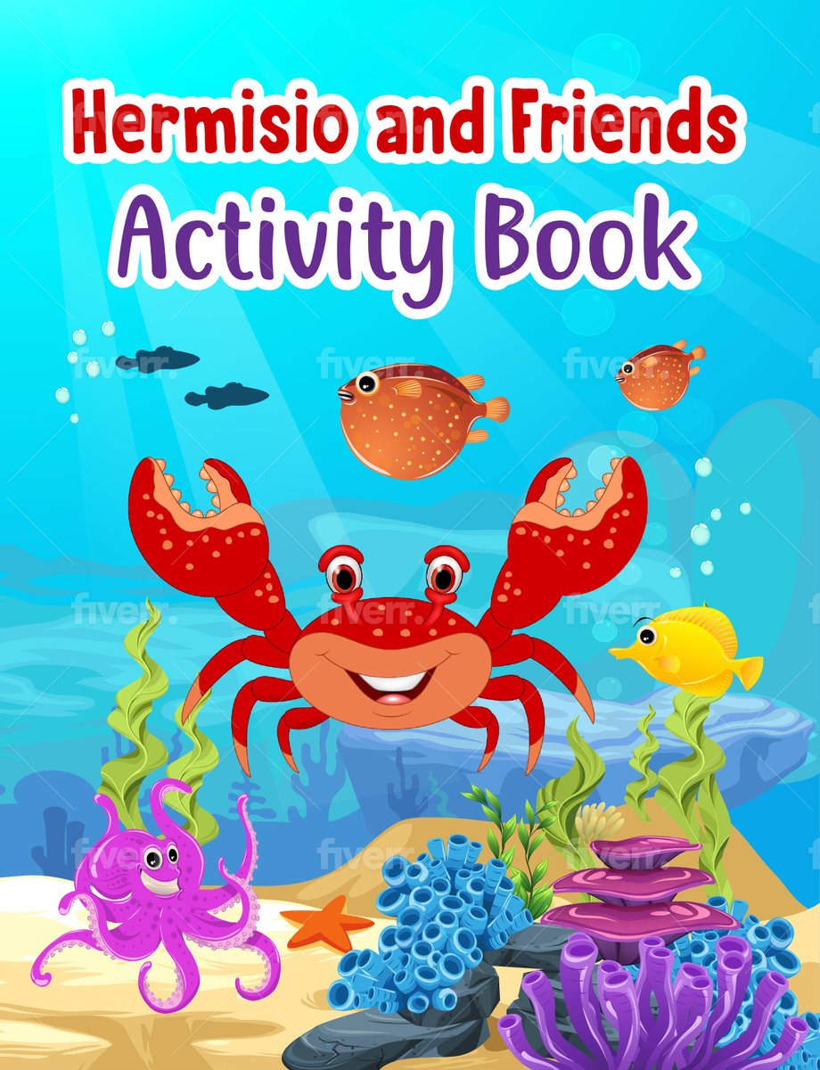 Hermisio and Friends Activity Book 

Lettering
Numbering
Dot to Dot
Matching
Puzzles
Fun 

amzn.to/3Sd12bz

#kidsactivitybooks #activitybook #childrensbooks #teachers #fun #learning