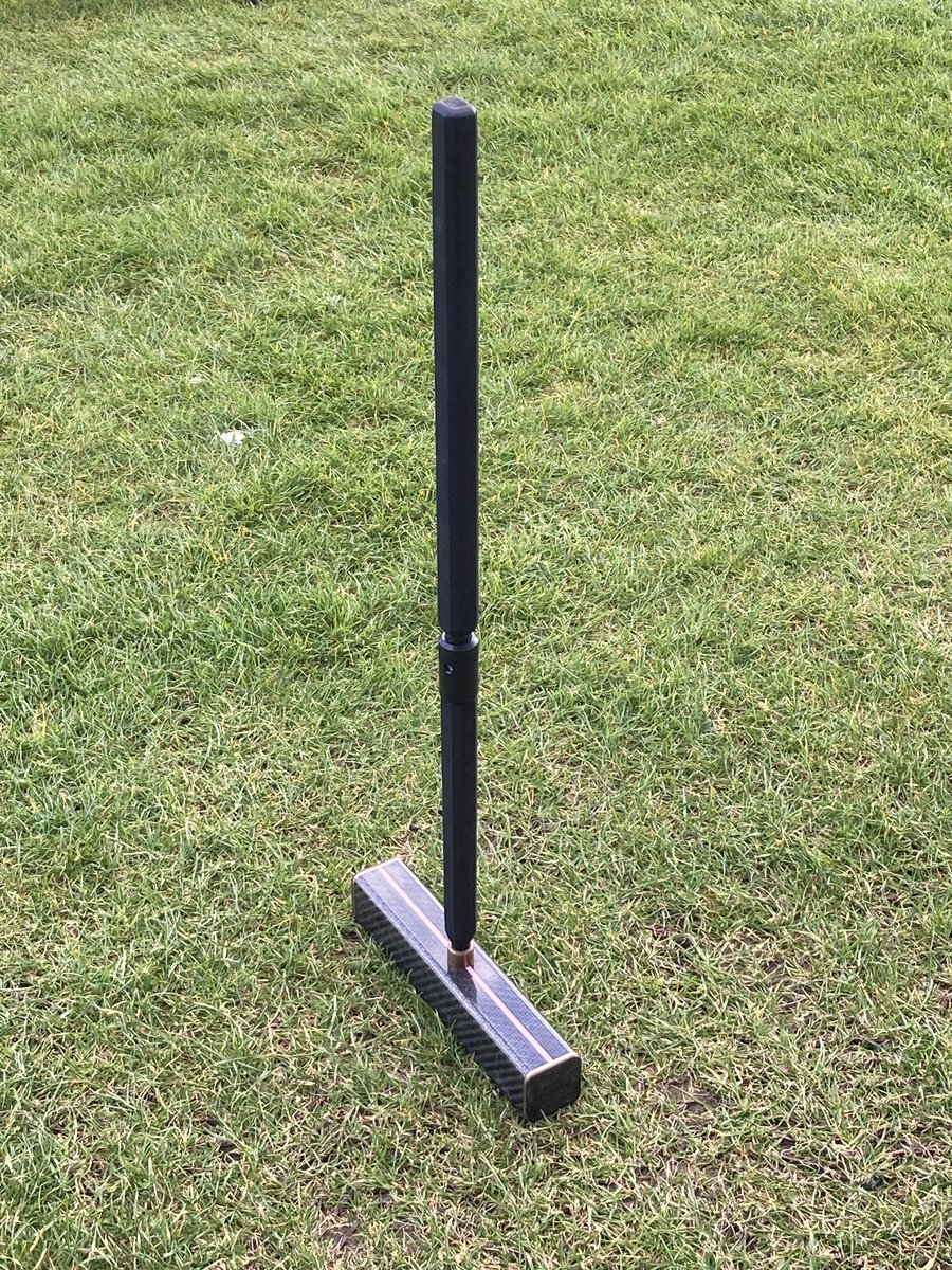 Alisoncroquet's tweet photo. The GC journey continues.  The final scores were 6-7 7-4 5-7, so at least I got a game… and bagged 6 handicap points in the process… sorry Dave 🥰

Looking forward to my first GC one day tournament tomorrow at Surbiton Croquet Club.  Wish me luck 😃 https://t.co/0DRGPxHBeD