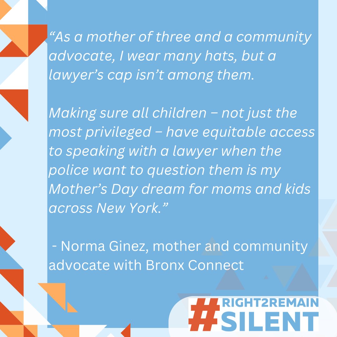 Mother and Community Advocate, Norma has shared that her #mothersday dream this year is for #Right2RemainSilent to be passed. Read her story here: amny.com/opinion/my-mot…