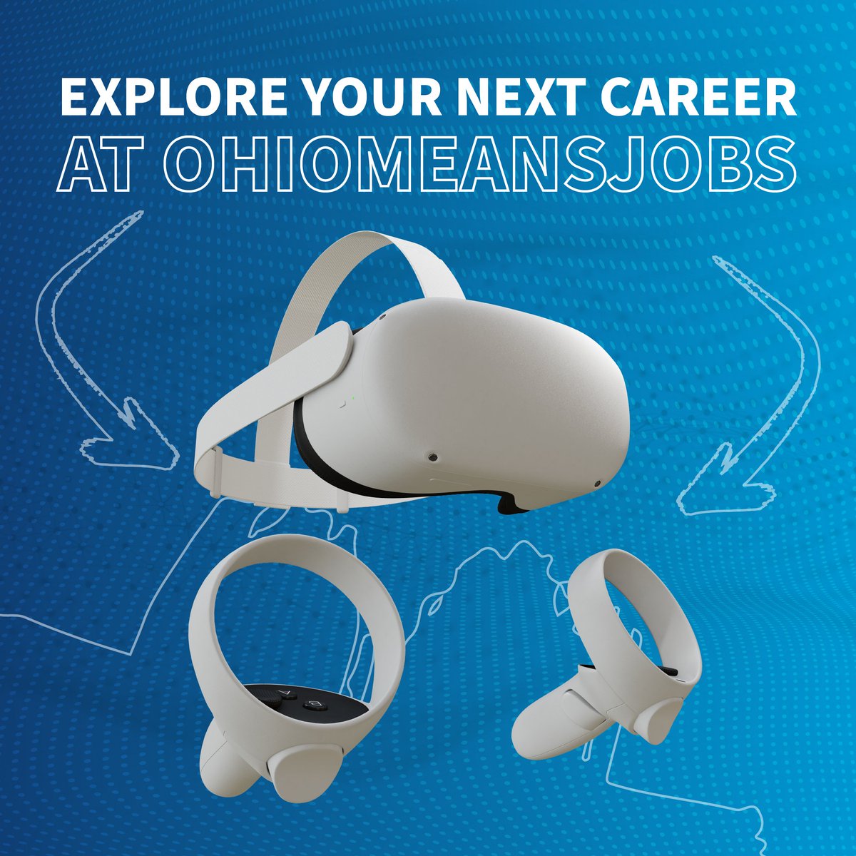 Reality One Stops, located in the OhioMeansJobs Centers in Butler, Clermont, and Warren counties, offer ​free use of Virtual Reality (VR )headsets. Find your path. Contact us today for an appointment. Start exploring today. loom.ly/QzeflOU #OhioMeansJobs #OMJRealityStop