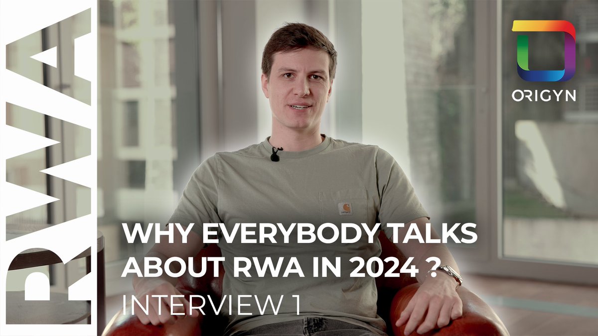 Why are #RWA on everybody’s mouth in 2024? We got you covered in this video, which is the first episode of our #ORIGYN RWA series. Discover Victor Gailly, the Co-CEO of ORIGYN dive into the matter ! youtube.com/watch?v=peltFr…