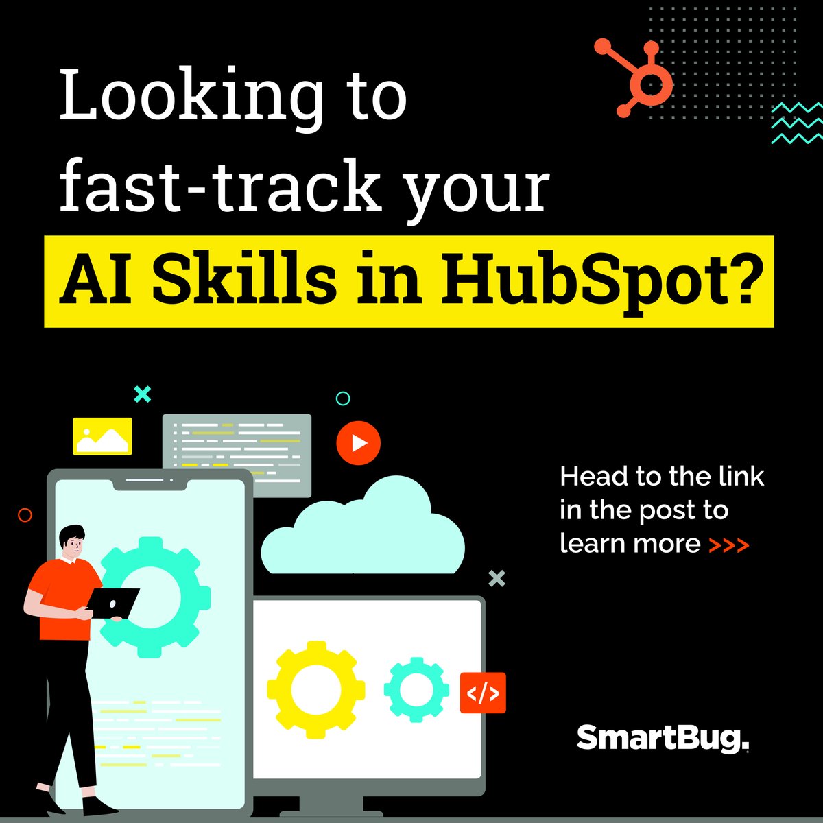 SmartBugMedia's tweet image. Tired of AI tools that promise the moon but deliver a handful of dust? See how HubSpot AI changes the game. 🚀 hubs.ly/Q02v3Rtv0

#HubSpot #AI #SmartBug