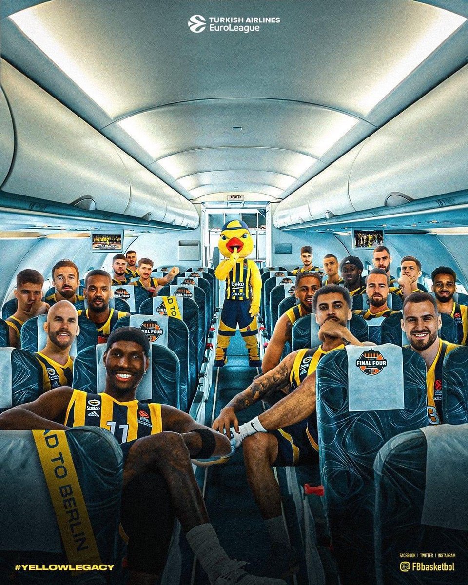 Berlin yolcusu kalmasın💛💙🇺🇦🇹🇷🏆 #YellowLegacy #EuroLeague #FinalFour #Berlin #FenerbahceBeko #FenerbahçeBirYaşamdır