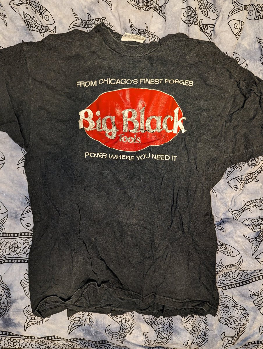 Tile_Breaker's tweet image. RIP Steve Albini, by far my most favorite band shirt