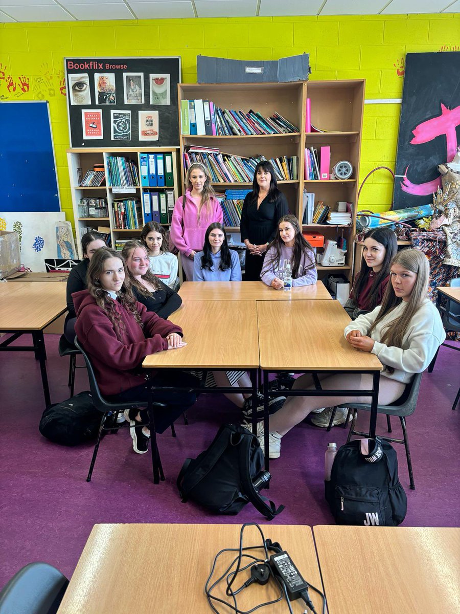 Our LCA students had a blast diving into the world of hairdressing apprenticeship with Peter Mark today! Huge thanks to Lorraine for delivering such an engaging and informative workshop. 🌟 #learningisfun #petermark #hairdressingapprenticeship