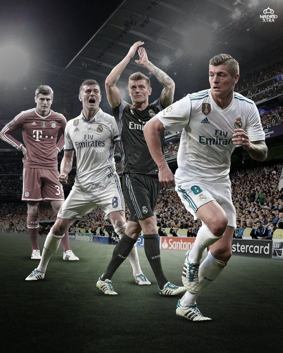 🚨 𝐎𝐅𝐅𝐈𝐂𝐈𝐀𝐋: Toni Kroos remains unbeaten vs Bayern since leaving them for Real Madrid.