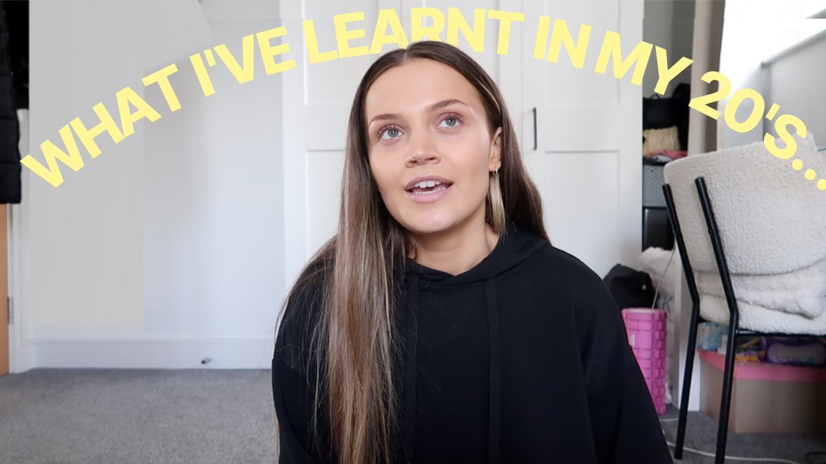 Thing's I've learnt in my 20's... | a VERY chatty vlog - enjoy x
youtu.be/iIPnKzOGazw