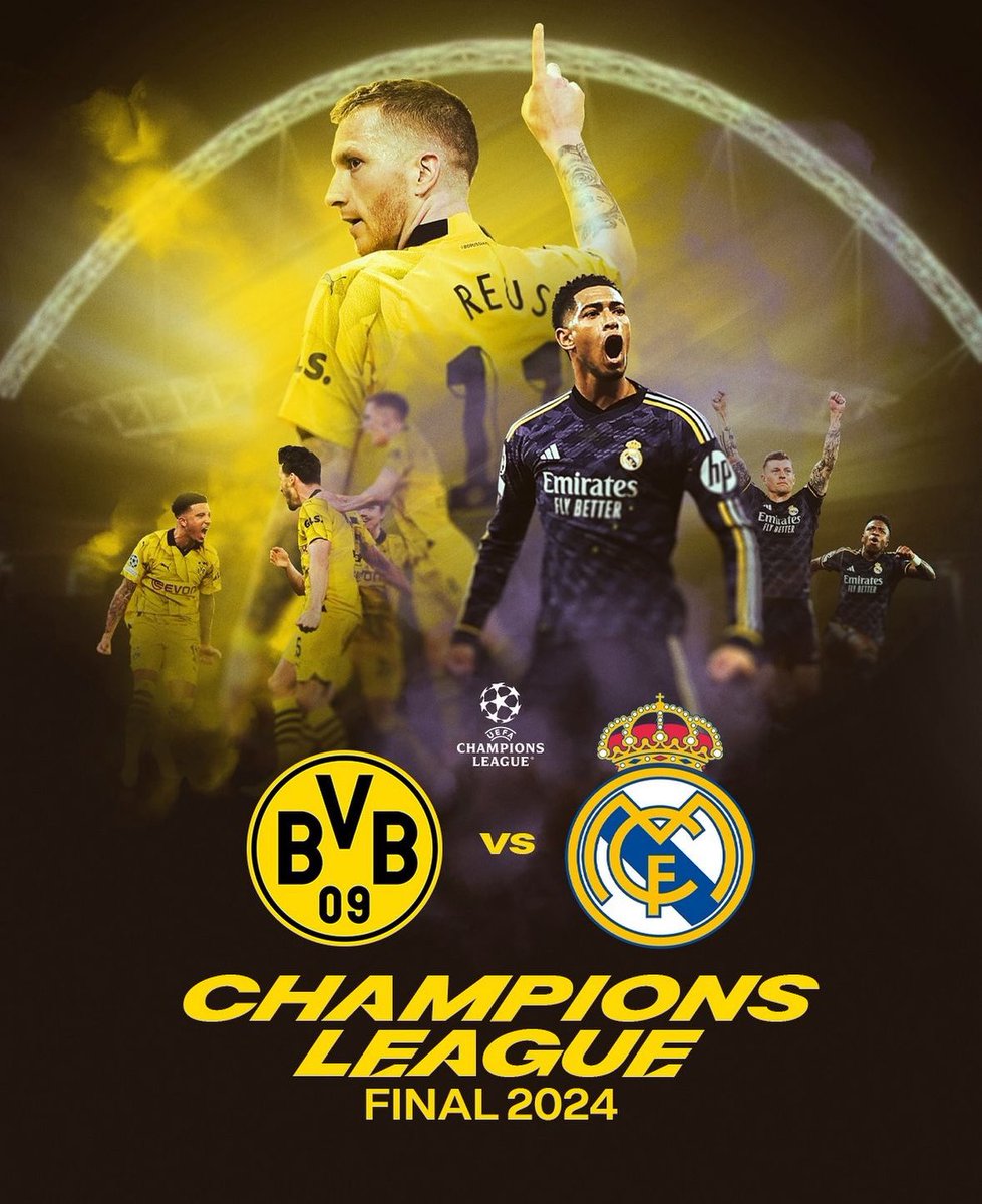 UCL FINALE 2024 Borussia Dortmund- Real Madrid #BVB #BVBRMA #UCLfinal