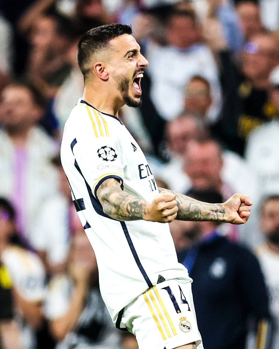 Joselu pasó de ser espectador de la final de la Champions 2022 en París a ser clave para que el Madrid se meta en una final OTRA VEZ. Que bonito es el fútbol.