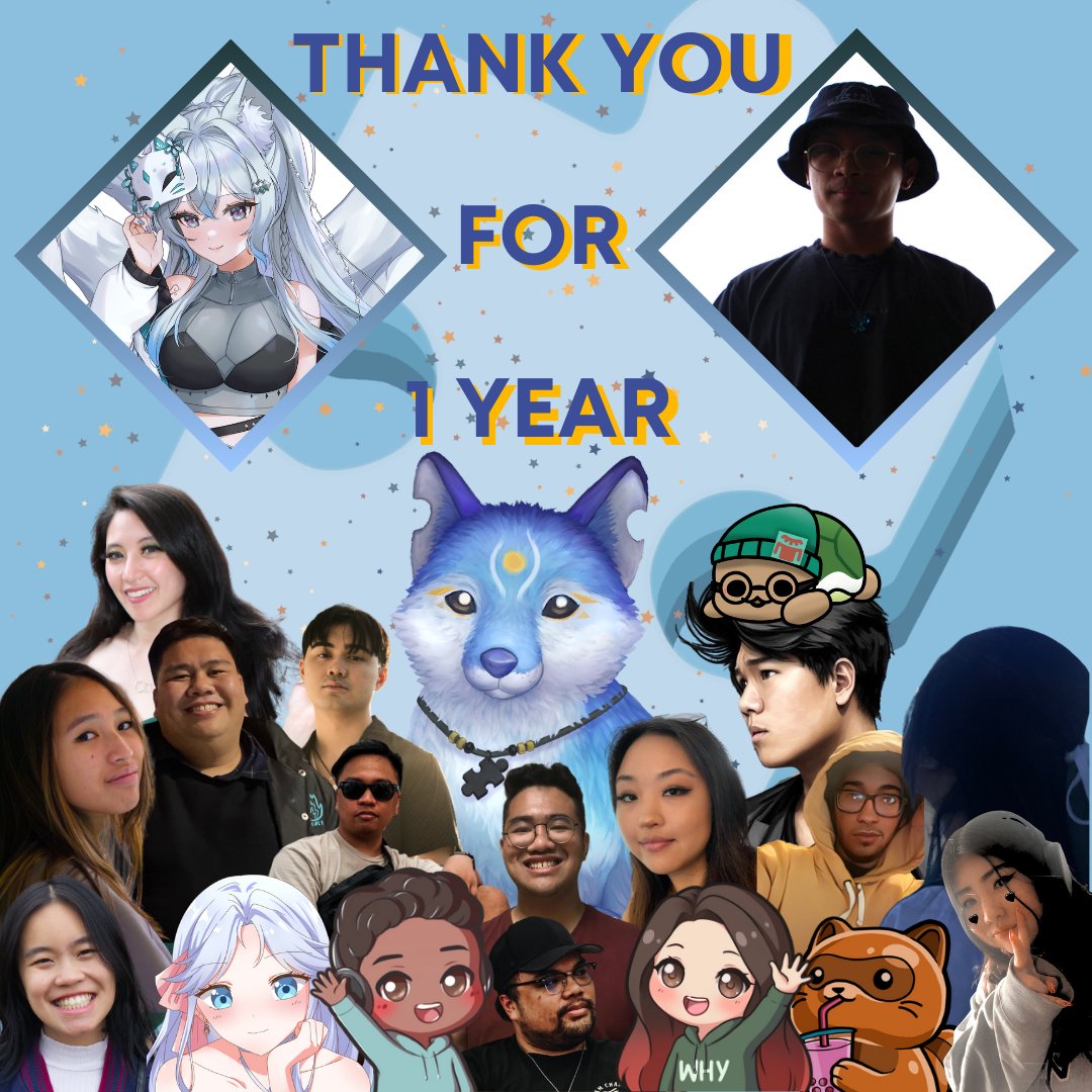 🧩HAPPY 1 YEAR ANNIVERSARY🧩

Today marks one year of unforgettable moments and incredible friendships. Thank you to all those who've been with us from the beginning and to everyone who's joined along the way. Your continuous support has made this journey truly remarkable! Here's